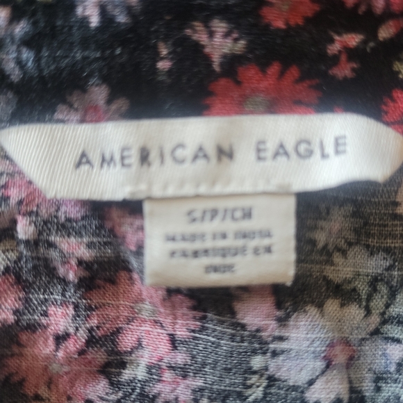 Flower wrap top - Picture 4 of 5